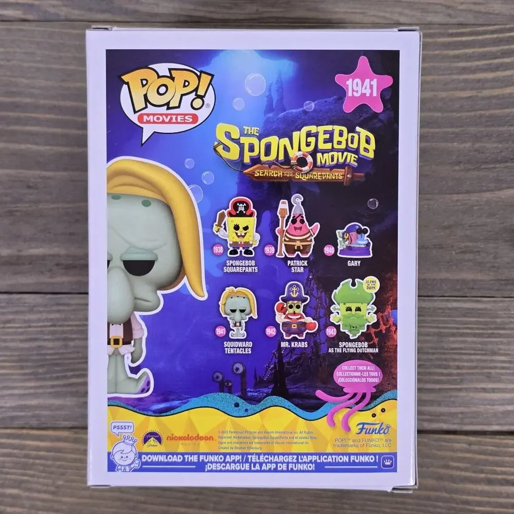 Funko Pop! Movies: The Spongebob Movie- Squidward Tentacles #1941